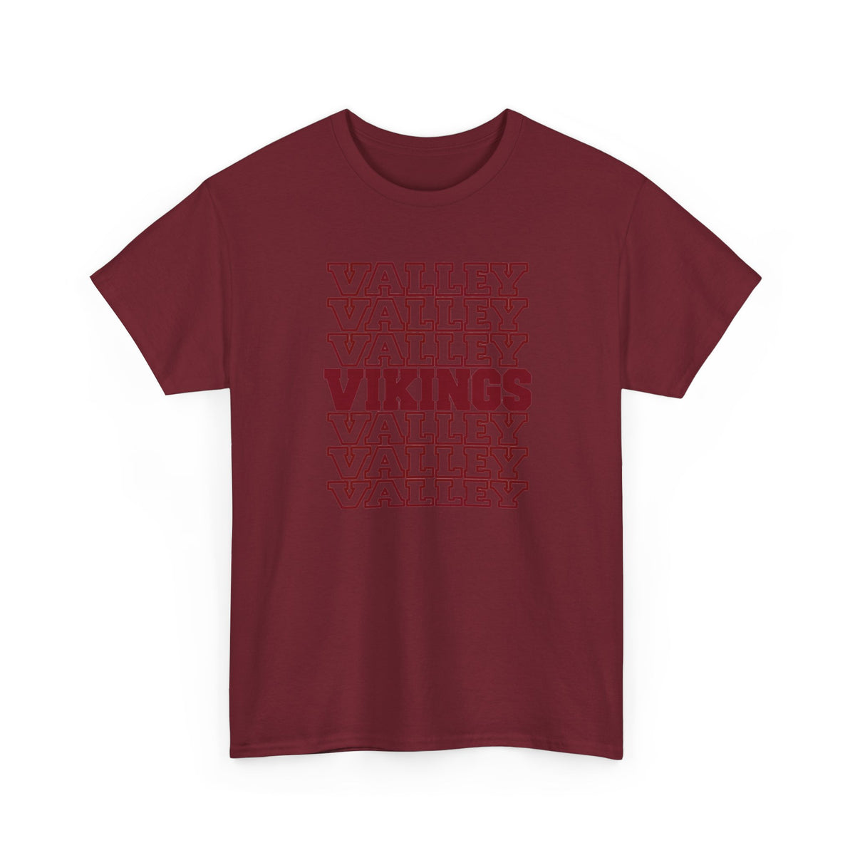 Valley Vikings Repeating Varsity Spirit T-Shirt