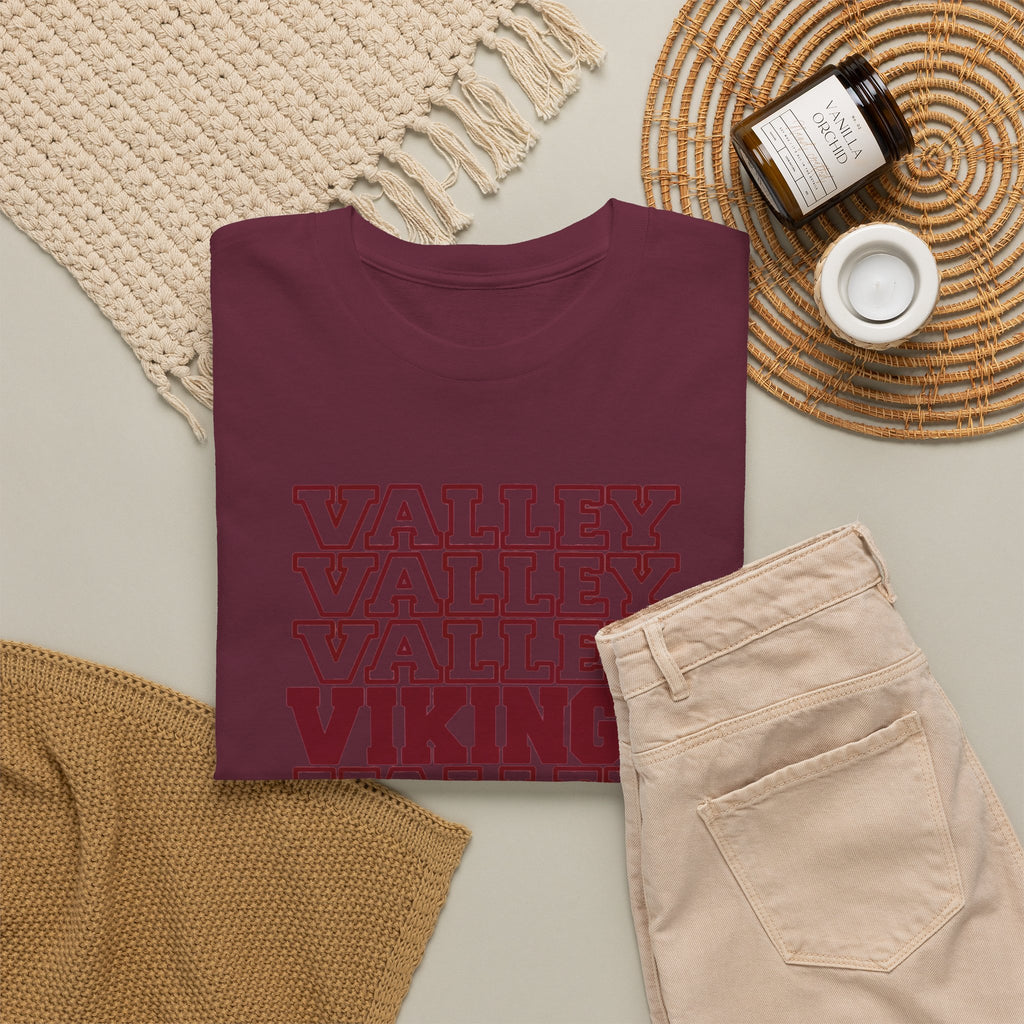 Valley Vikings Repeating Varsity Spirit T-Shirt
