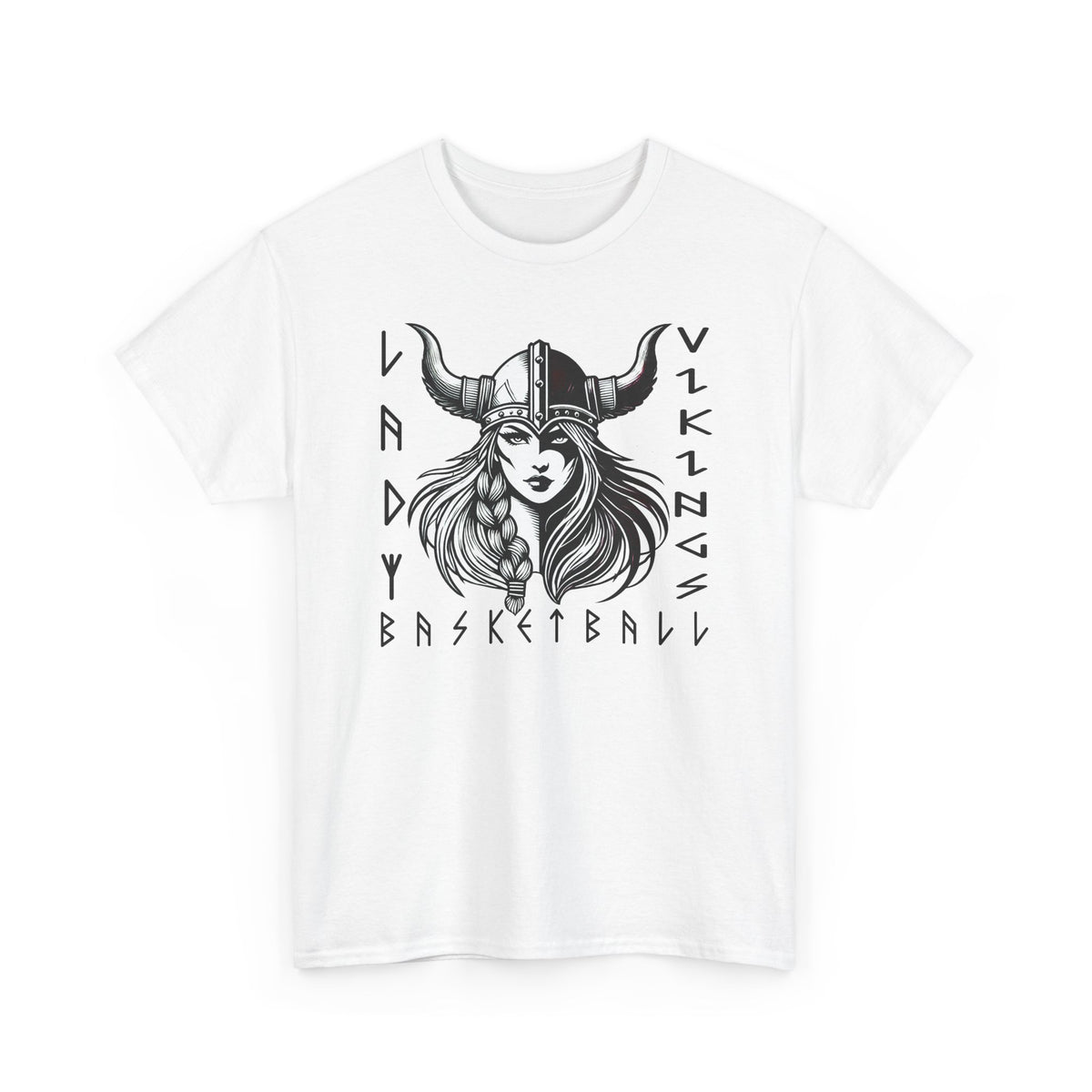 Valley Lady Vikings Basketball Norse Warrior Spirit T-Shirt