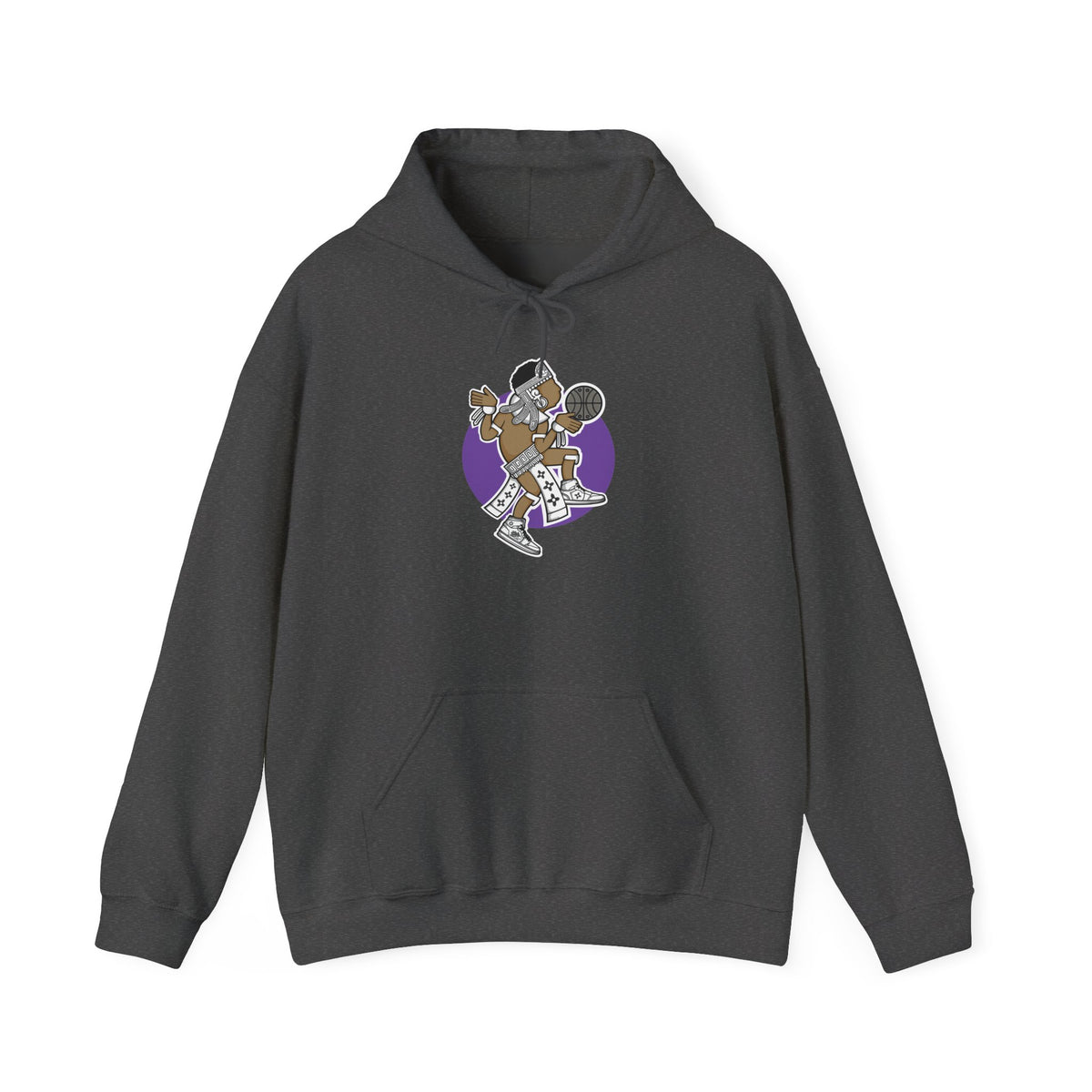 Aztec Hooper (Purple) – Original Aztec Wear Basketball Fleece Hoodie