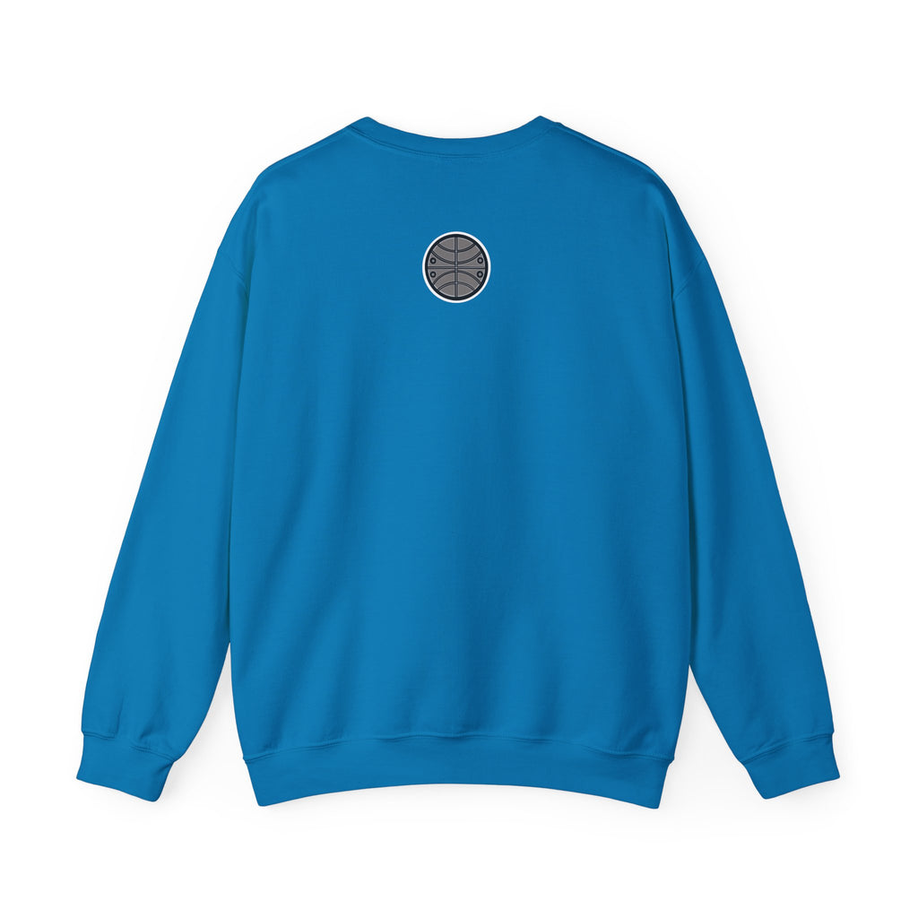 Aztec Hooper (Black & White) – Original Aztec Wear Basketball Fleece Crewneck Sweatshirt