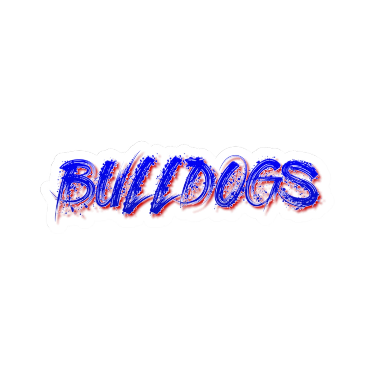 Las Cruces Bulldogs Kiss-Cut Sticker