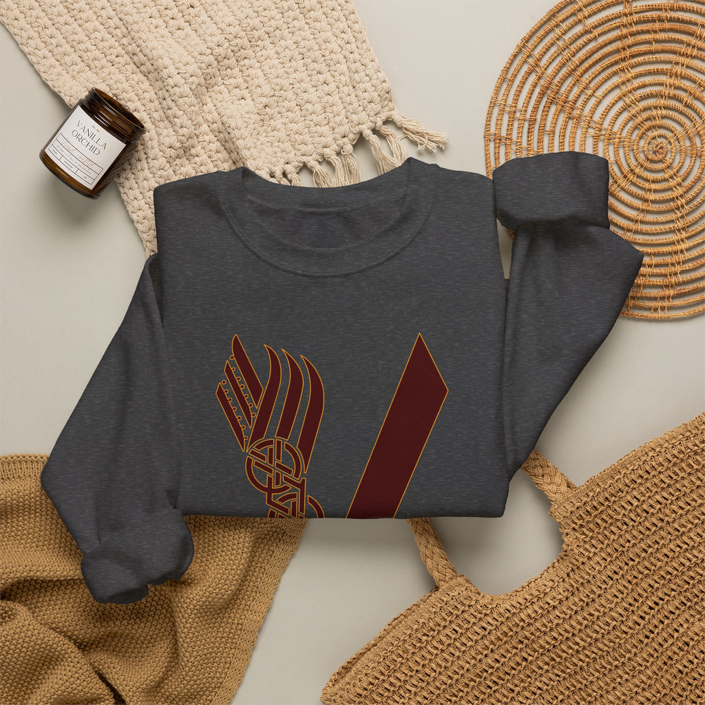 Valley Vikings Norse-Inspired Spirit Fleece Crewneck Sweatshirt