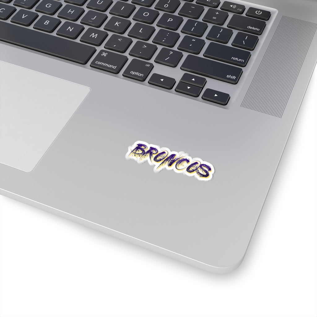 Kirtland Central Broncos Kiss-Cut Sticker