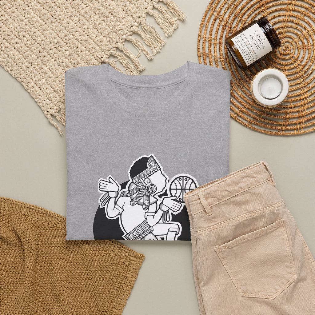 Aztec Hooper (Black & White) – Original Aztec Wear Basketball T-Shirt