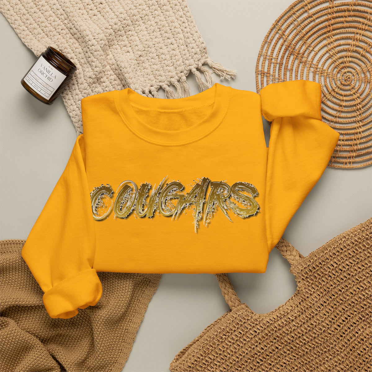 Cibola Cougars Unisex Heavy Blend™ Crewneck Sweatshirt