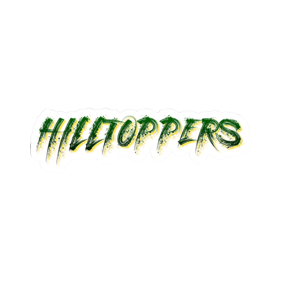 Los Alamos Hilltoppers Kiss-Cut Sticker