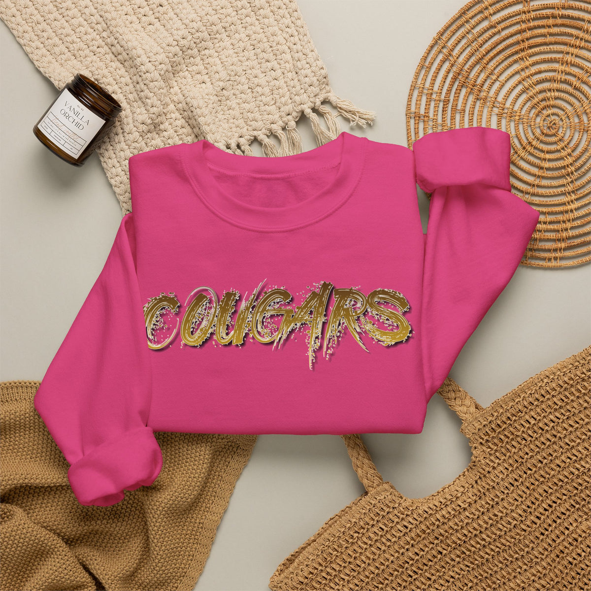 Cibola Cougars Unisex Heavy Blend™ Crewneck Sweatshirt