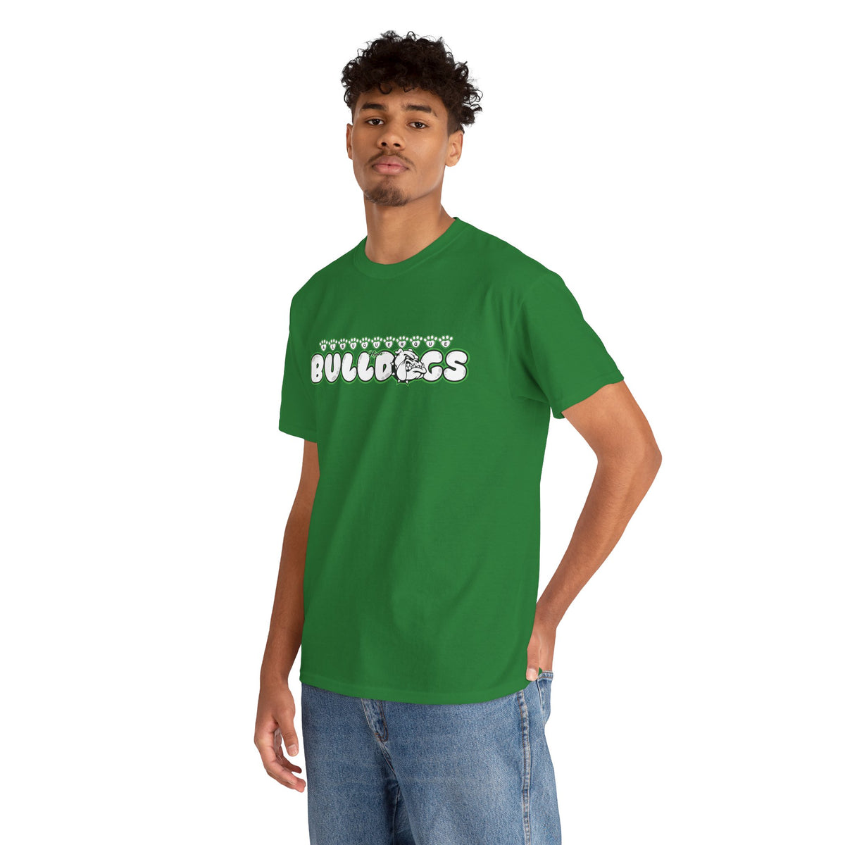 Albuquerque Bulldogs Retro Bubble Letter Spirit T-Shirt