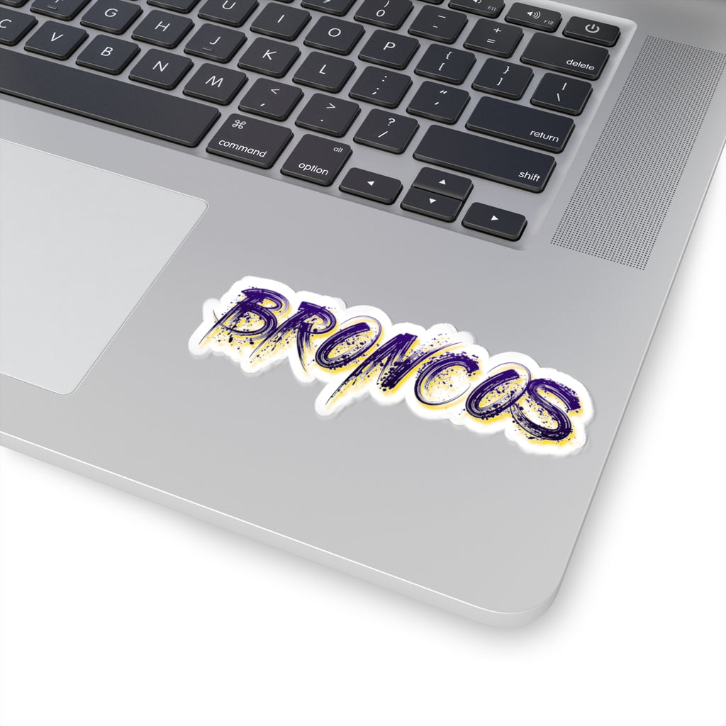 Kirtland Central Broncos Kiss-Cut Sticker