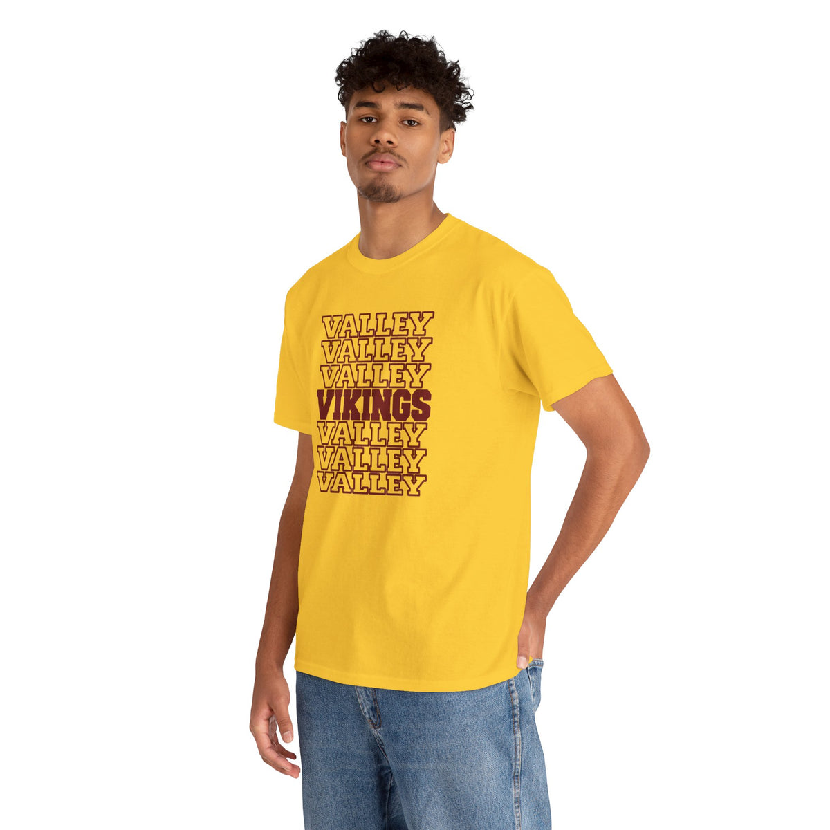 Valley Vikings Repeating Varsity Spirit T-Shirt