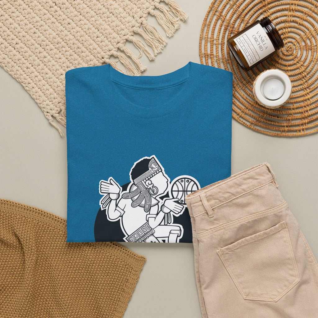 Aztec Hooper (Black & White) – Original Aztec Wear Basketball T-Shirt