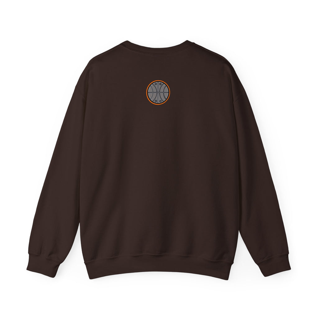 Aztec Hooper (Orange) – Original Aztec Wear Basketball Fleece Crewneck Sweatshirt