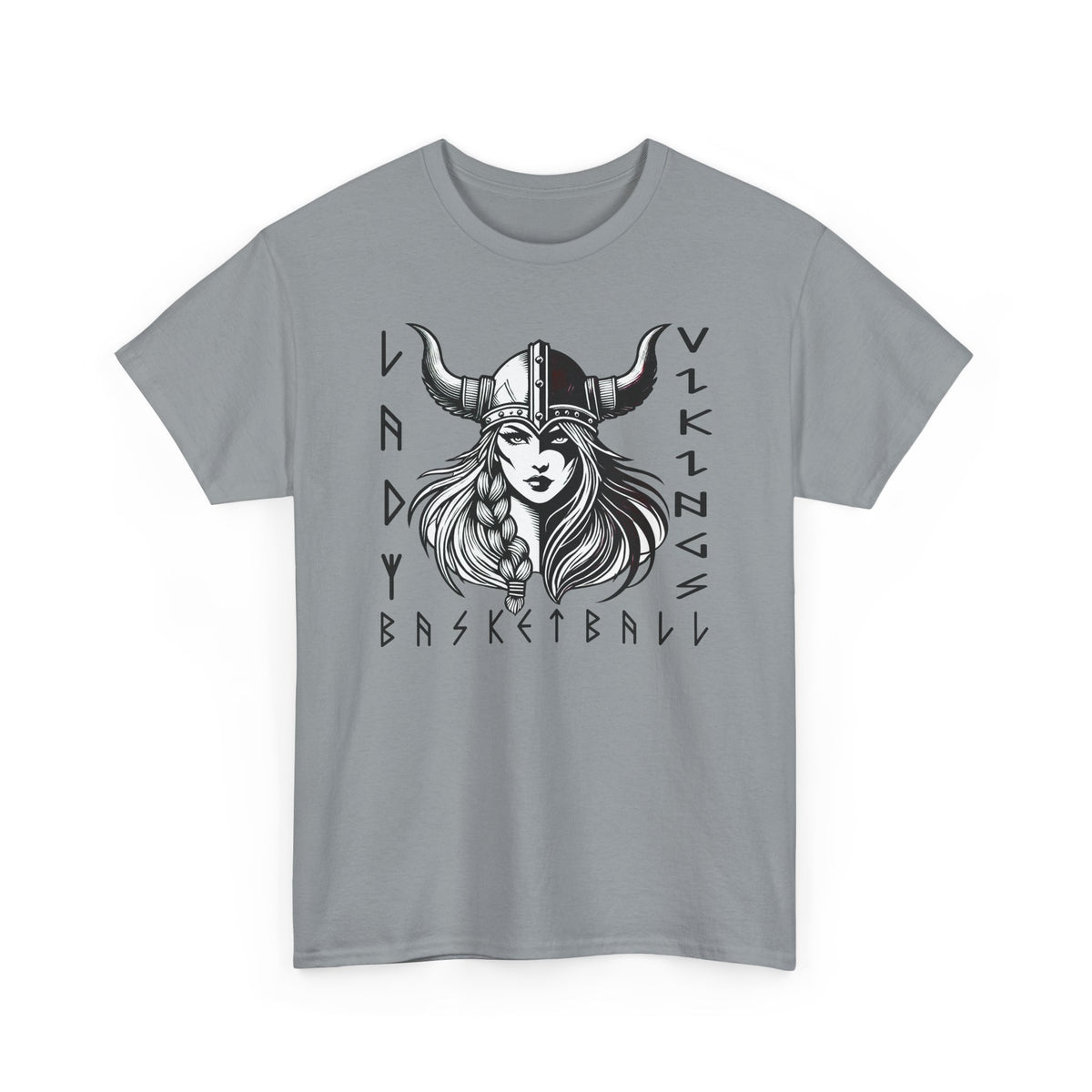 Valley Lady Vikings Basketball Norse Warrior Spirit T-Shirt