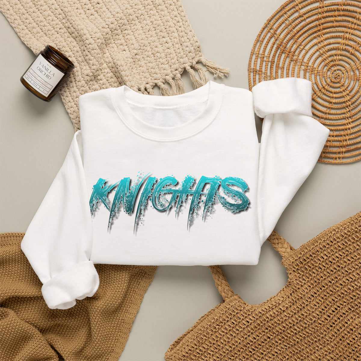 Del Norte Knights Unisex Heavy Blend™ Crewneck Sweatshirt