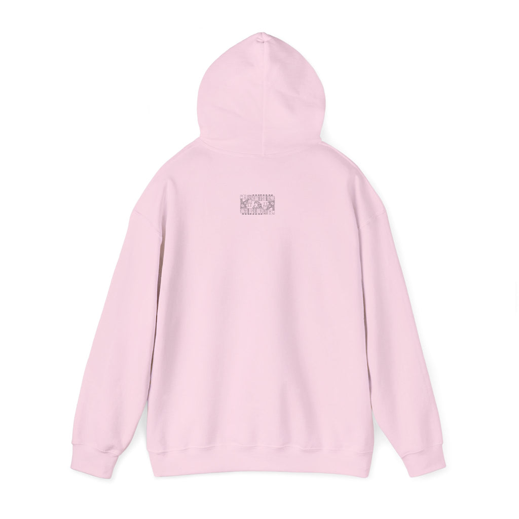 Aztec Wall (Black) – Original Hand-Drawn Aztec Wear Hoodie