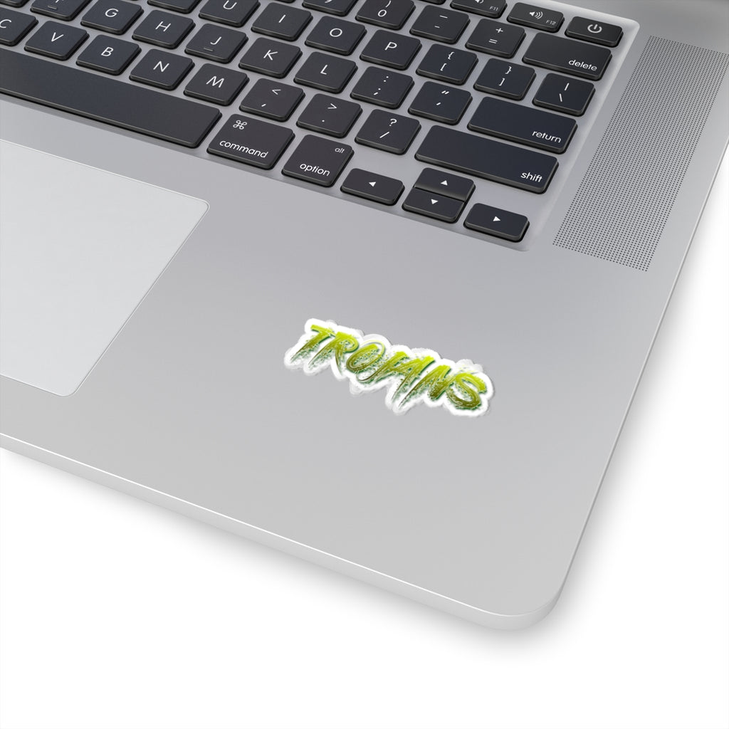 Mayfield Trojans Logo Kiss-Cut Sticker