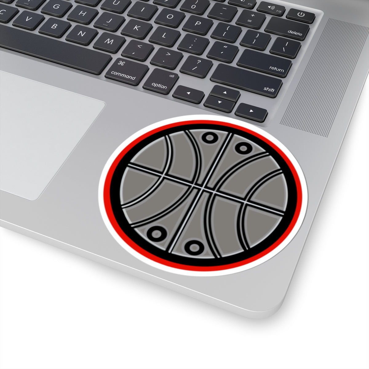 Aztec Basketball (Red) – Original Aztec Wear Vinyl Kiss-Cut Sticker