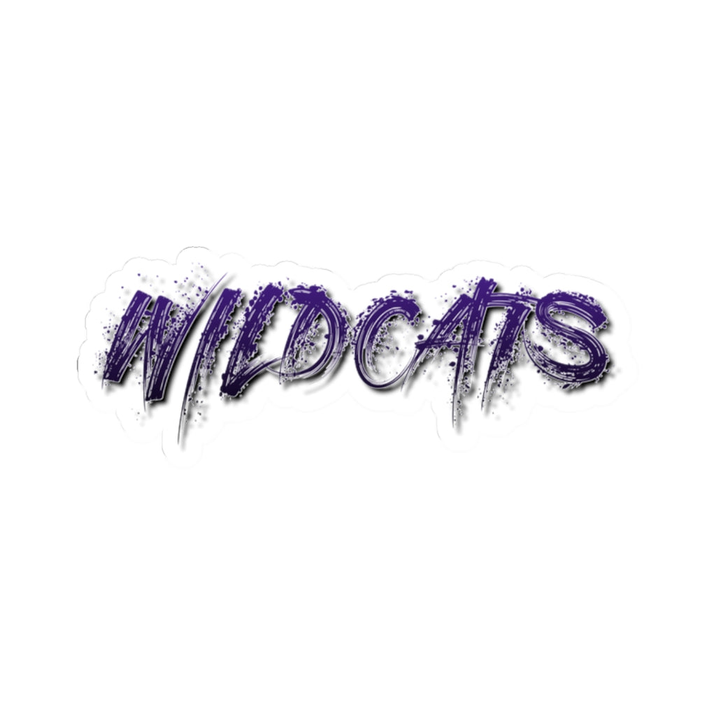 Clovis Wildcats Kiss-Cut Sticker