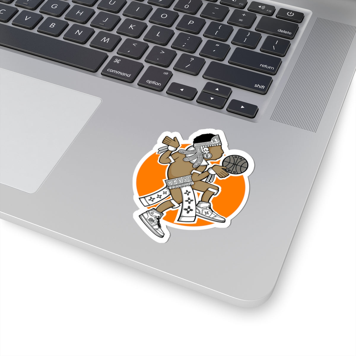 Aztec Hooper (Orange) – Original Aztec Wear Vinyl Kiss-Cut Sticker