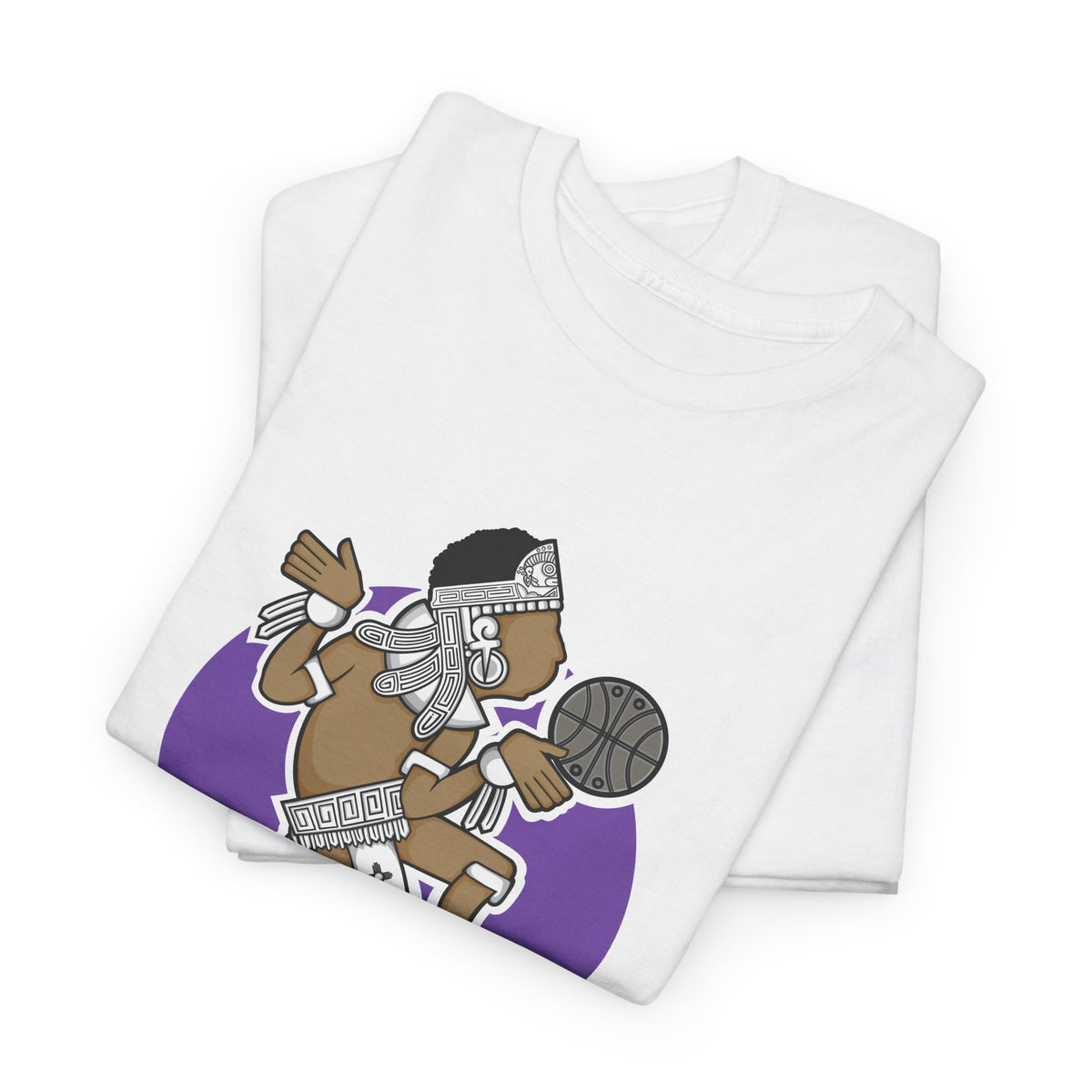 Aztec Hooper (Purple) – Original Aztec Wear Basketball T-Shirt