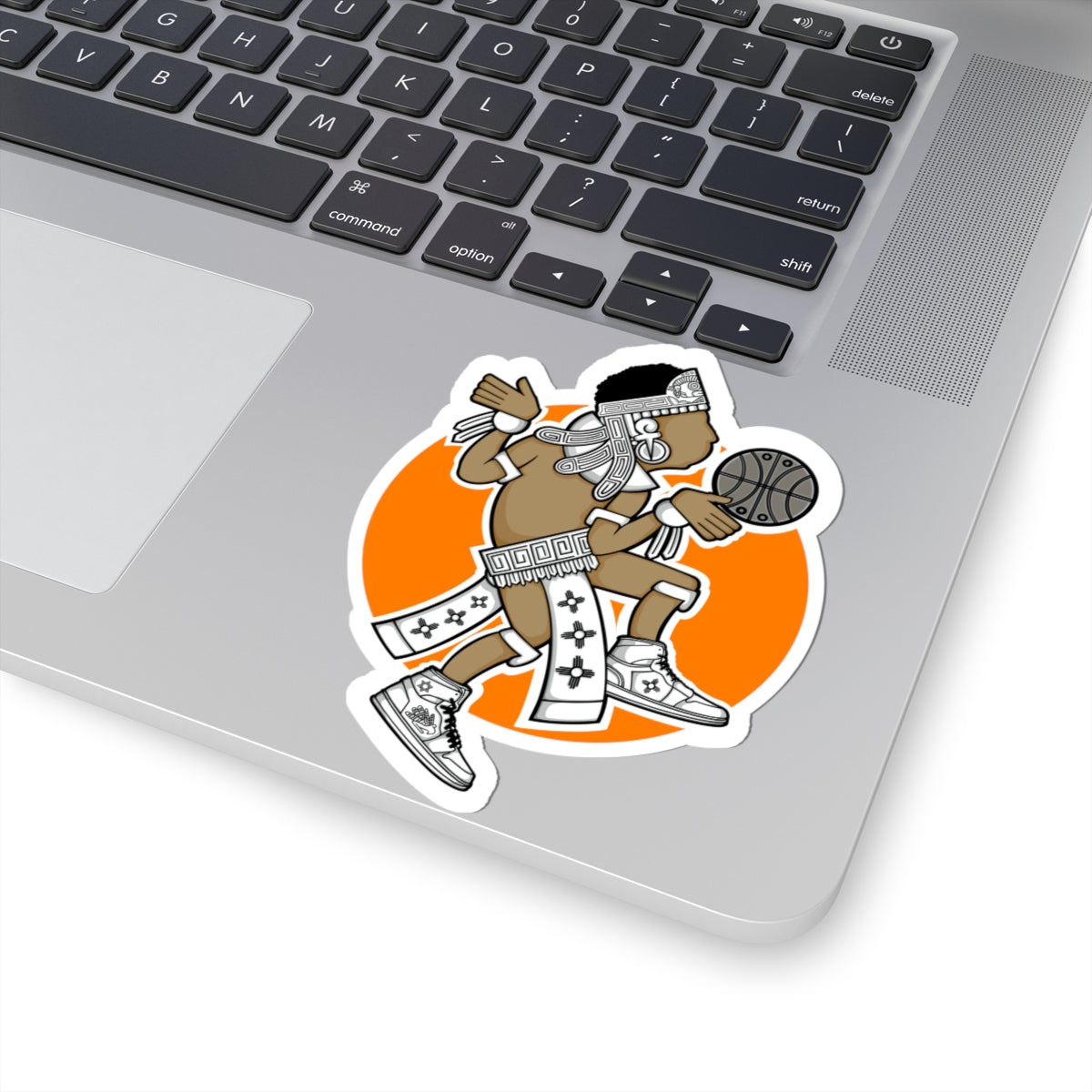 Aztec Hooper (Orange) – Original Aztec Wear Vinyl Kiss-Cut Sticker