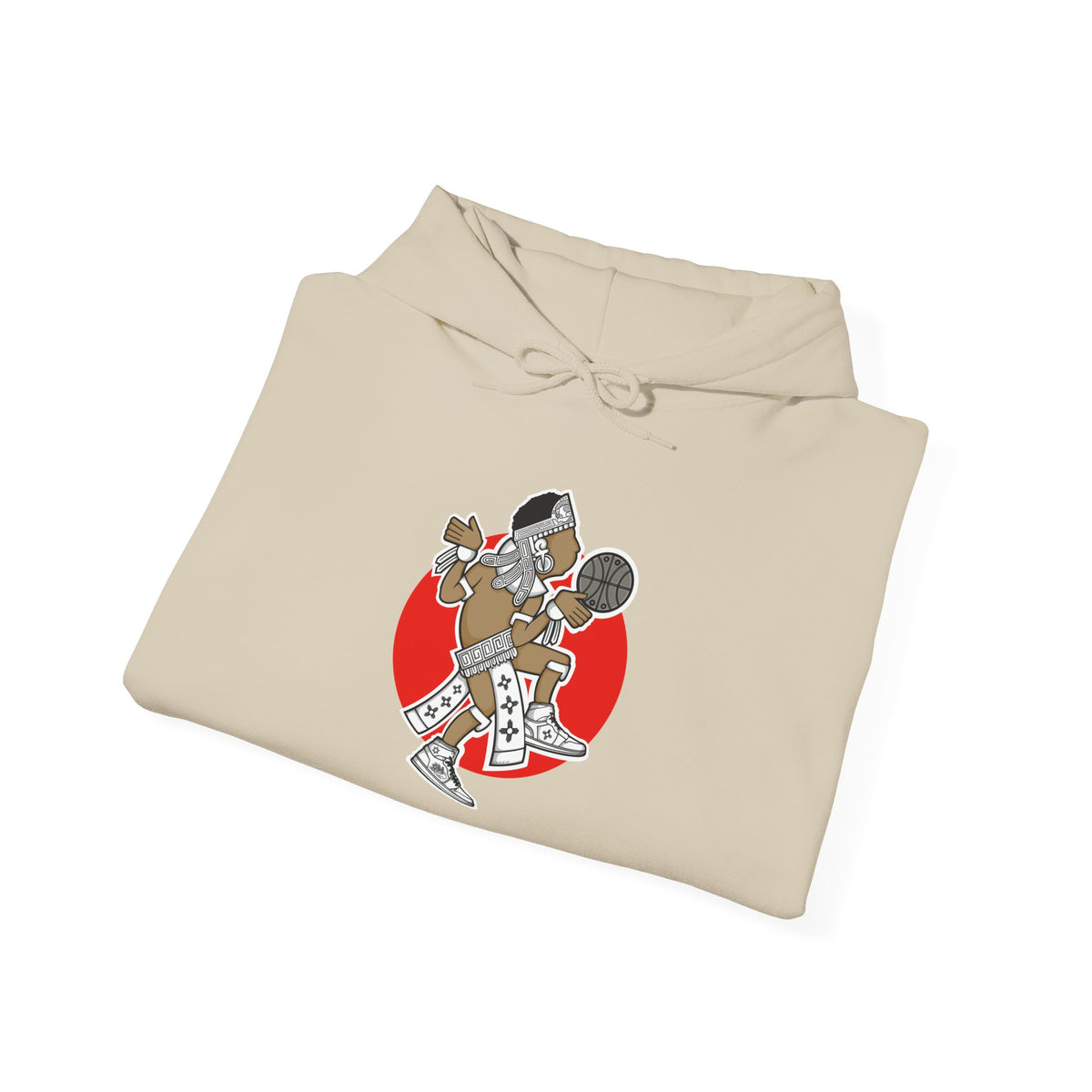 Aztec Hooper (Red) – Original Aztec Wear Basketball Fleece Hoodie