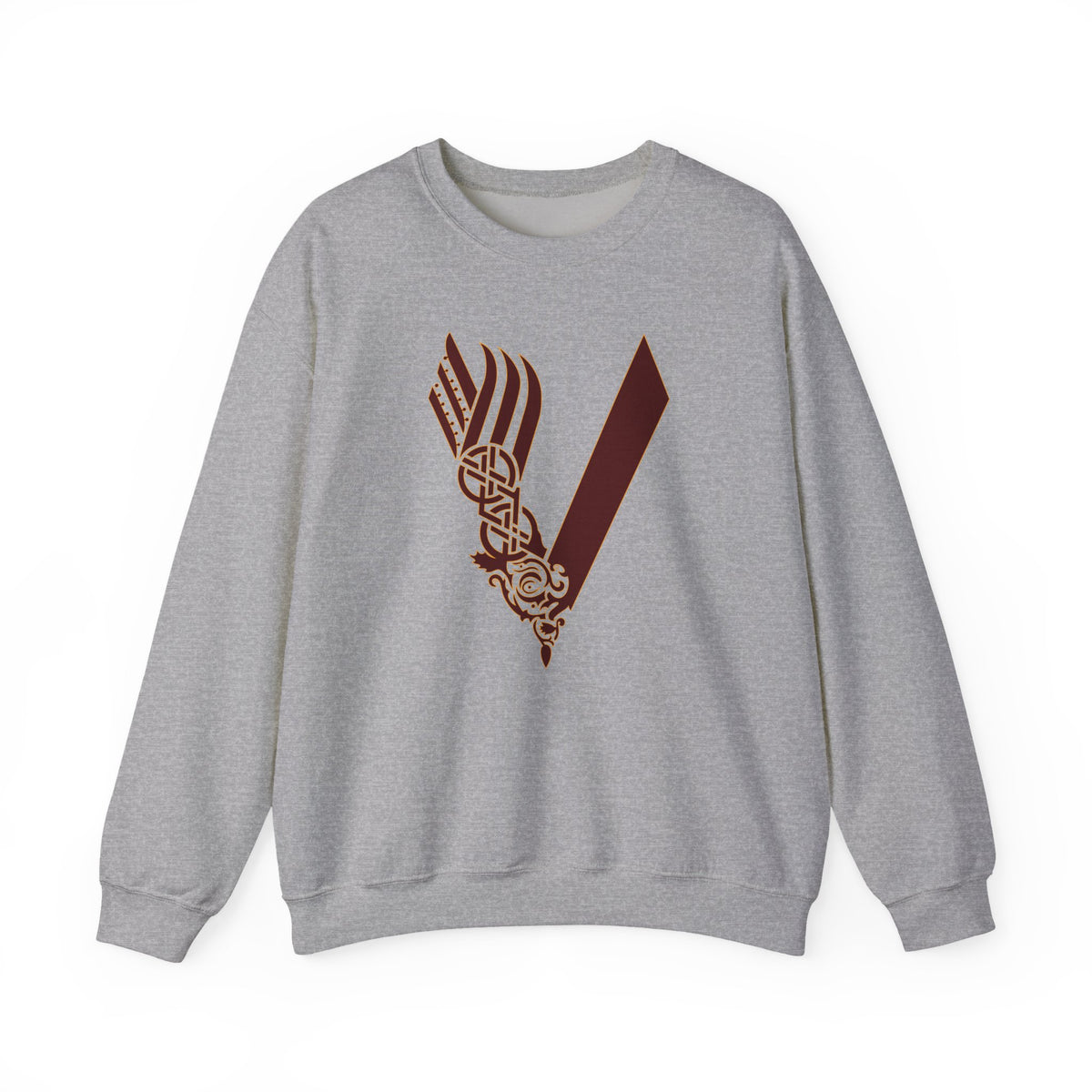 Valley Vikings Norse-Inspired Spirit Fleece Crewneck Sweatshirt