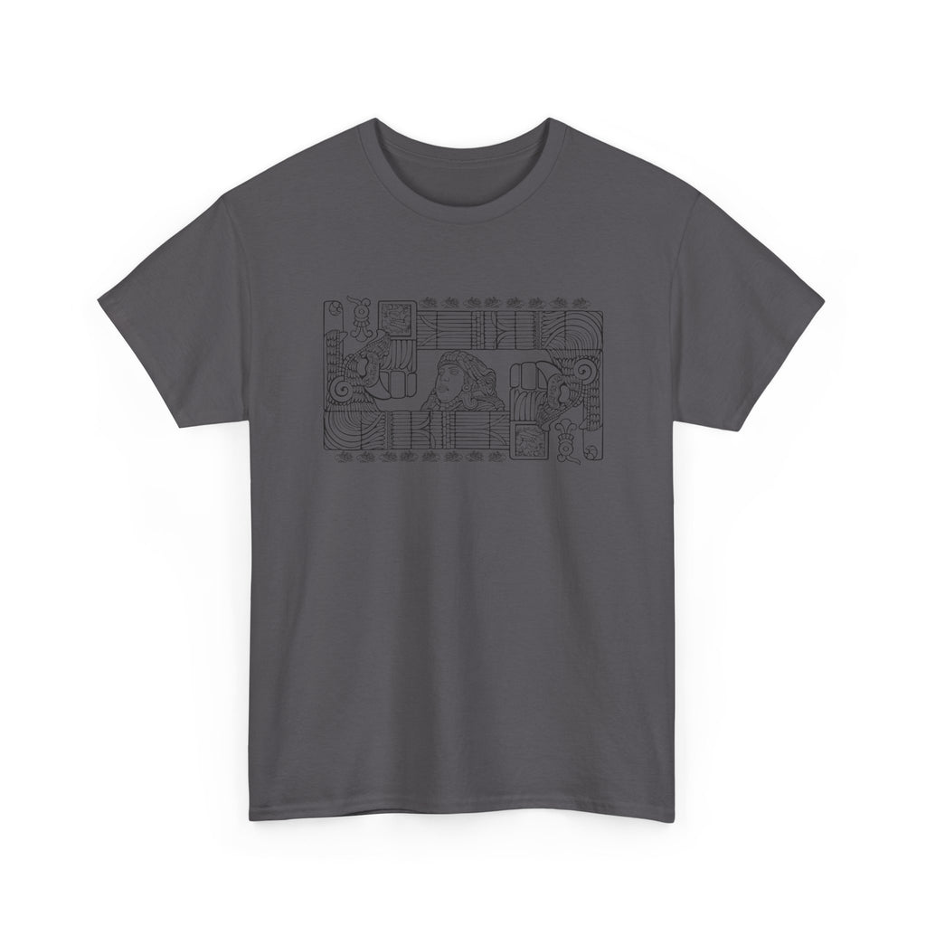 Aztec Wall (Black) – Original Hand-Drawn Aztec Wear T-Shirt