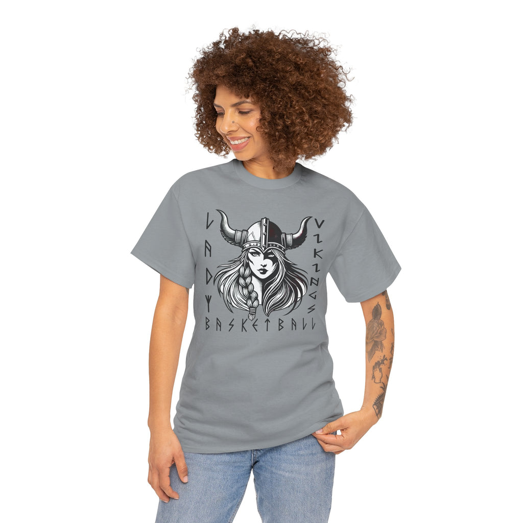 Valley Lady Vikings Basketball Norse Warrior Spirit T-Shirt