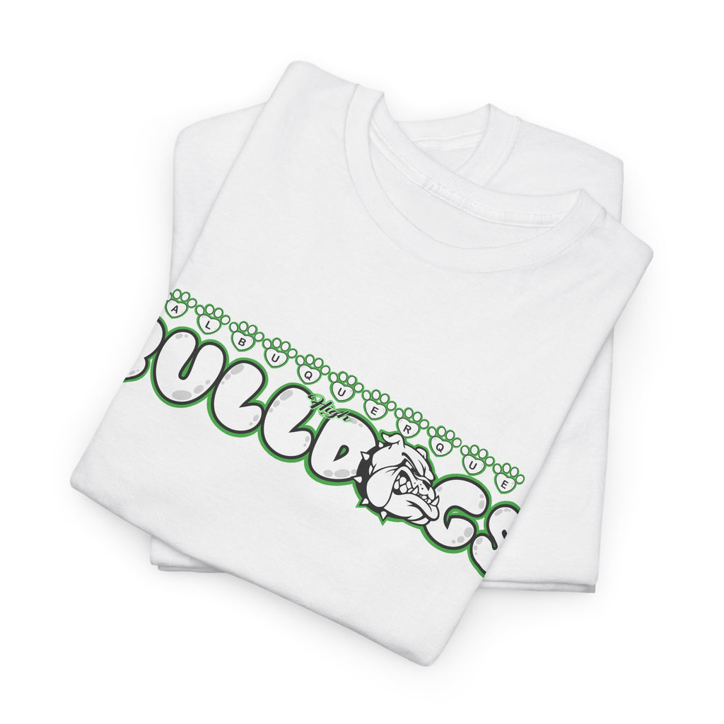 Albuquerque Bulldogs Retro Bubble Letter Spirit T-Shirt