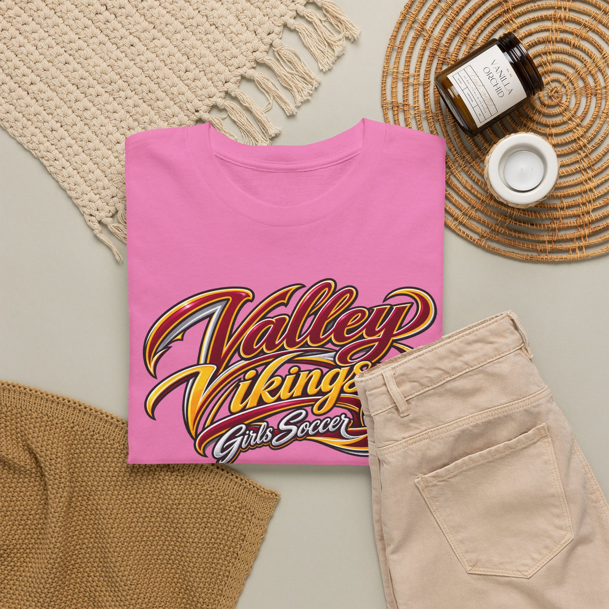 Valley Vikings Girls Soccer Spirit T-Shirt