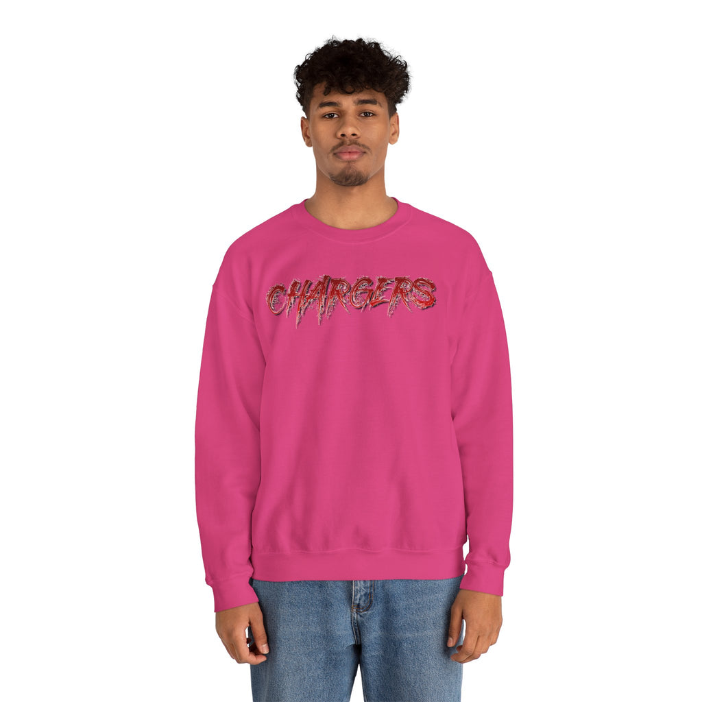 Albuquerque Academy Chargers Unisex Heavy Blend™ Crewneck Sweatshirt