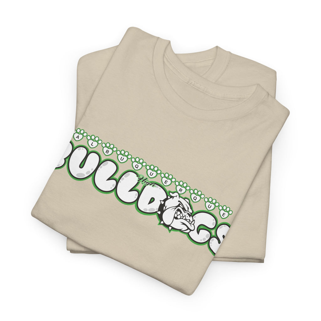 Albuquerque Bulldogs Retro Bubble Letter Spirit T-Shirt