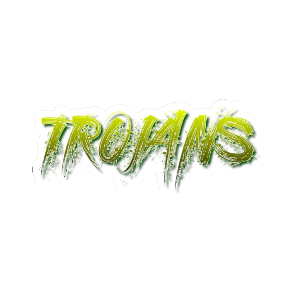 Mayfield Trojans Logo Kiss-Cut Sticker