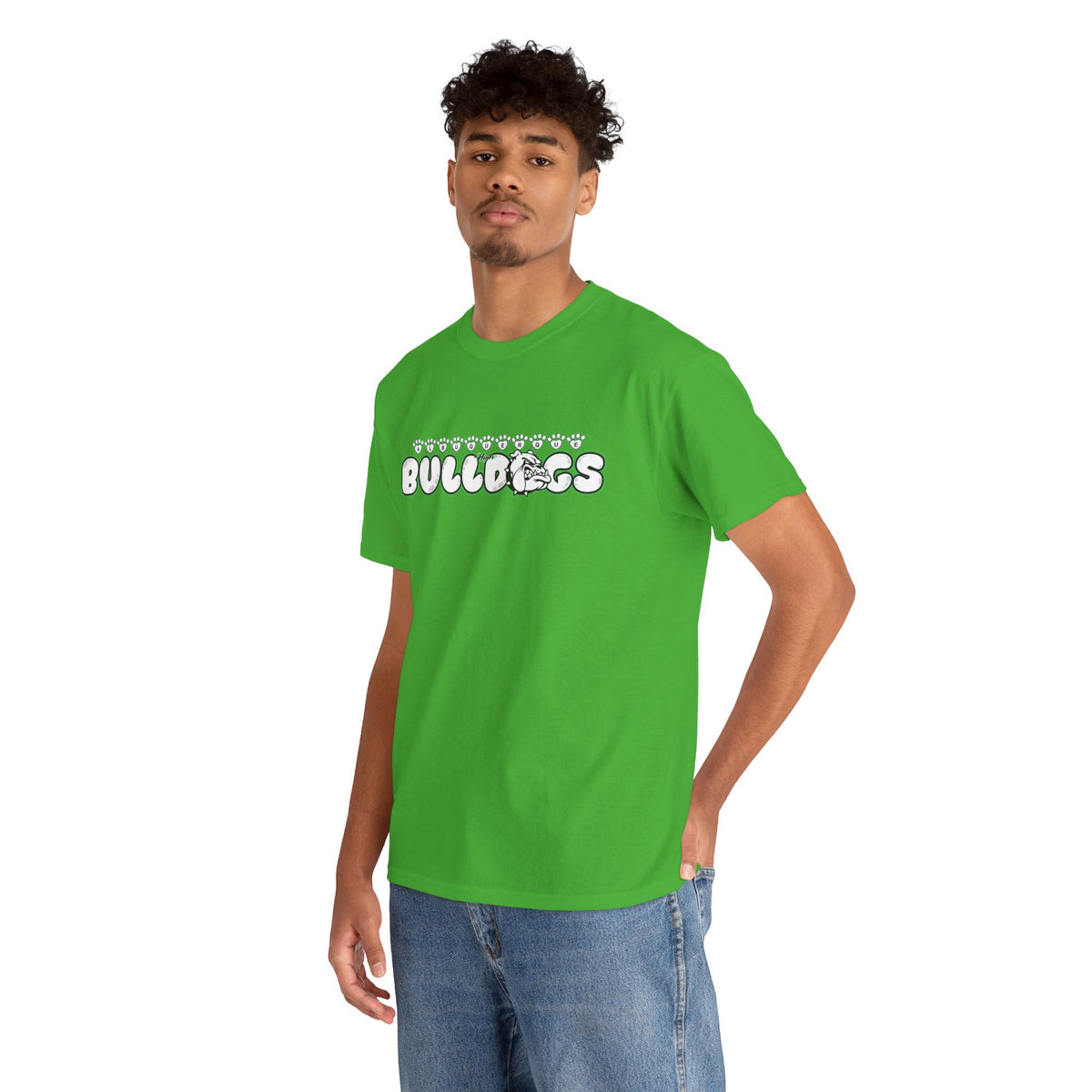 Albuquerque Bulldogs Retro Bubble Letter Spirit T-Shirt
