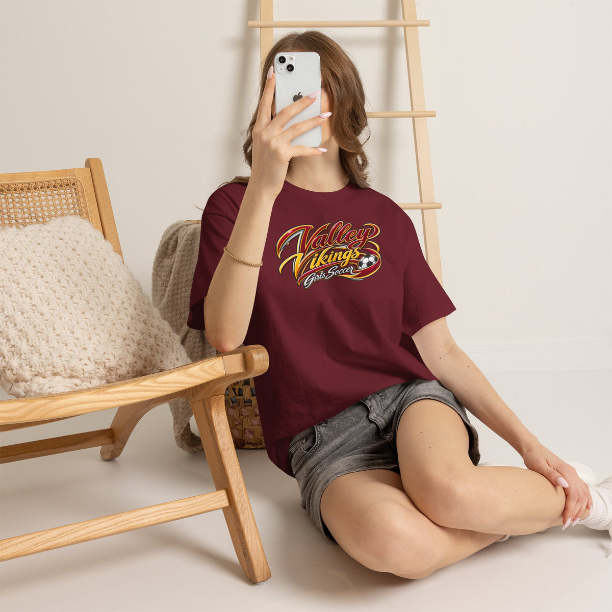 Valley Vikings Girls Soccer Spirit T-Shirt