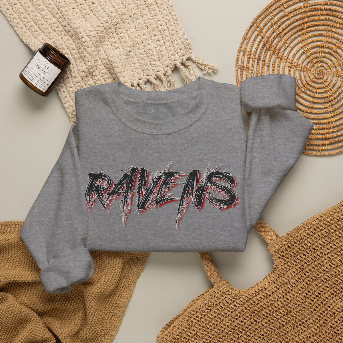Rio Grande Ravens Unisex Heavy Blend™ Crewneck Sweatshirt