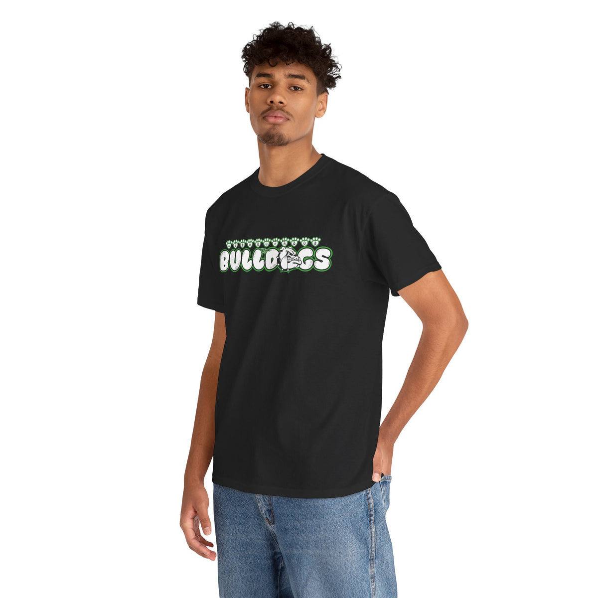 Albuquerque Bulldogs Retro Bubble Letter Spirit T-Shirt