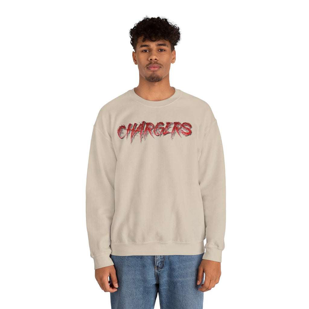 Albuquerque Academy Chargers Unisex Heavy Blend™ Crewneck Sweatshirt