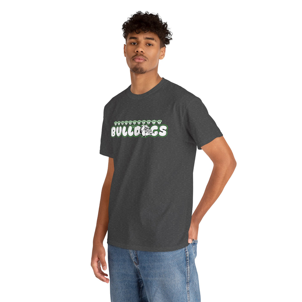 Albuquerque Bulldogs Retro Bubble Letter Spirit T-Shirt