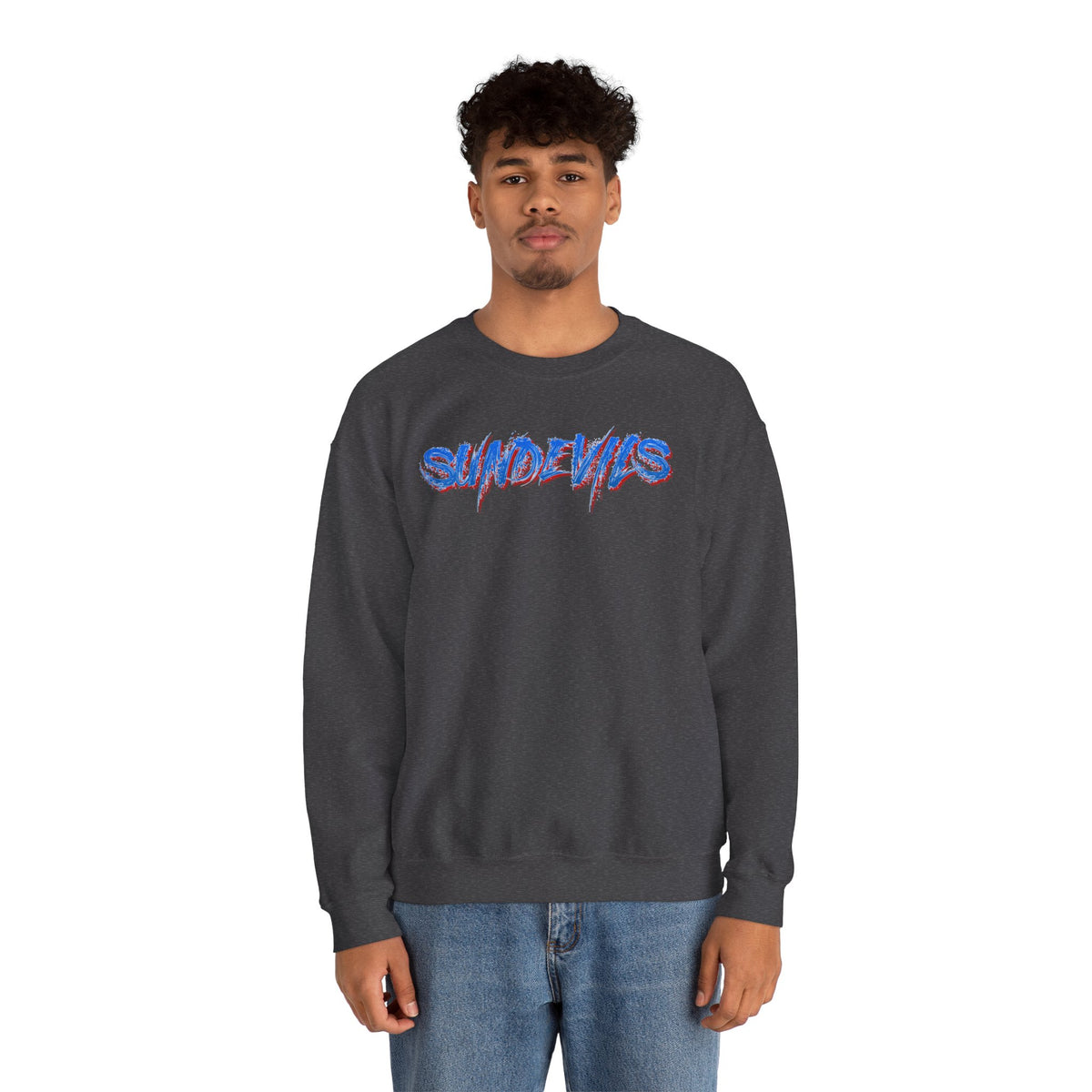 Sandia Prep Sundevils Unisex Heavy Blend™ Crewneck Sweatshirt