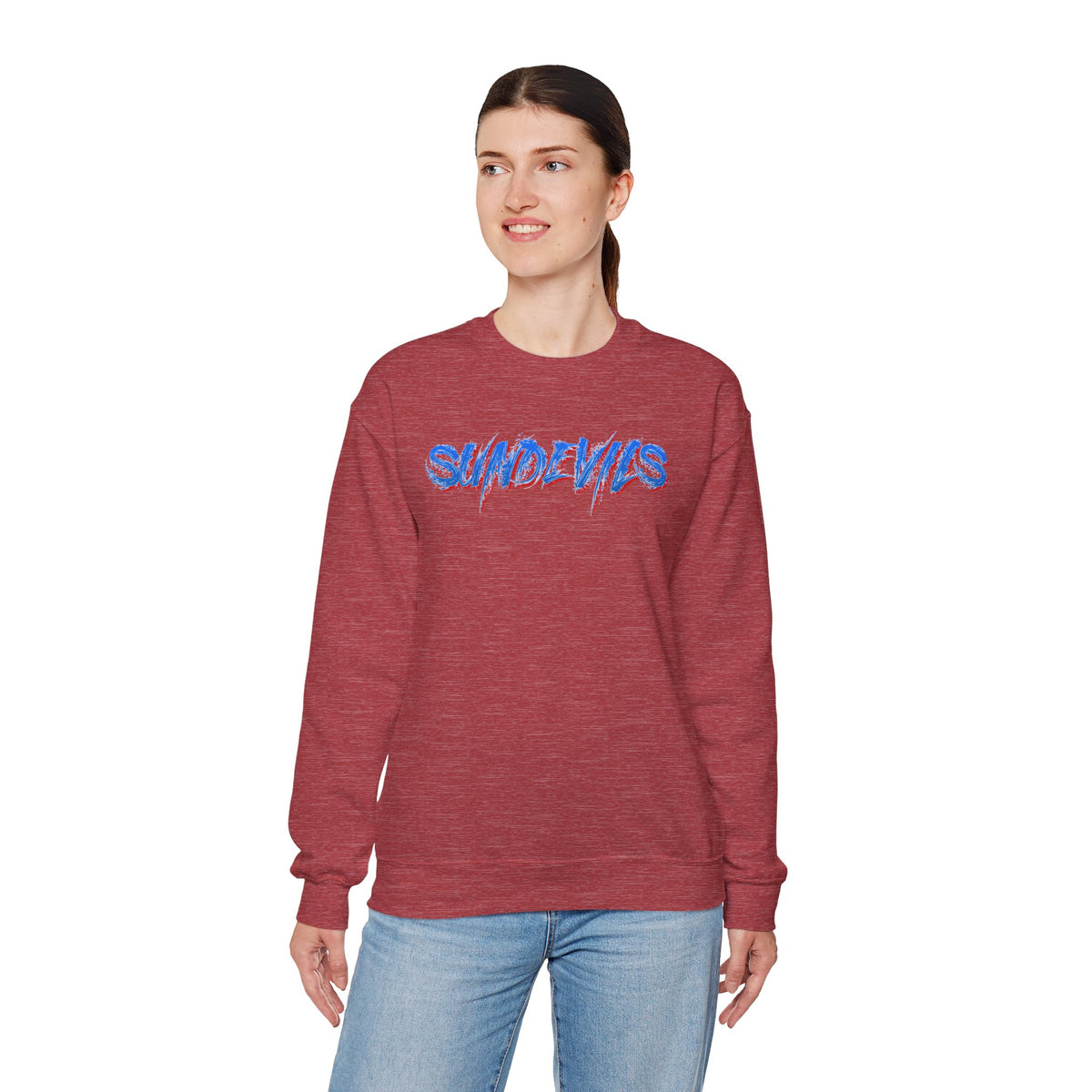 Sandia Prep Sundevils Unisex Heavy Blend™ Crewneck Sweatshirt