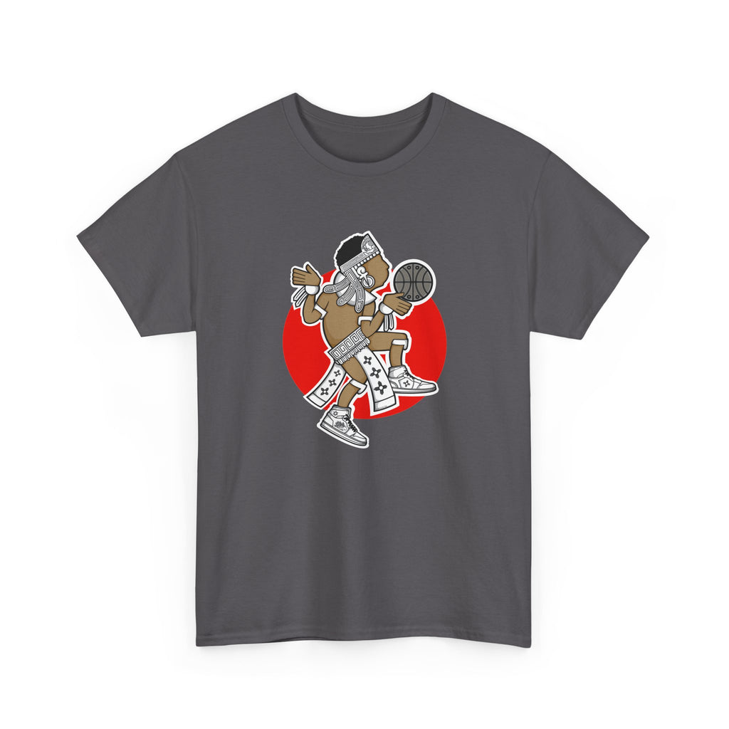 Aztec Hooper (Red) – Original Aztec Wear Basketball Spirit T-Shirt