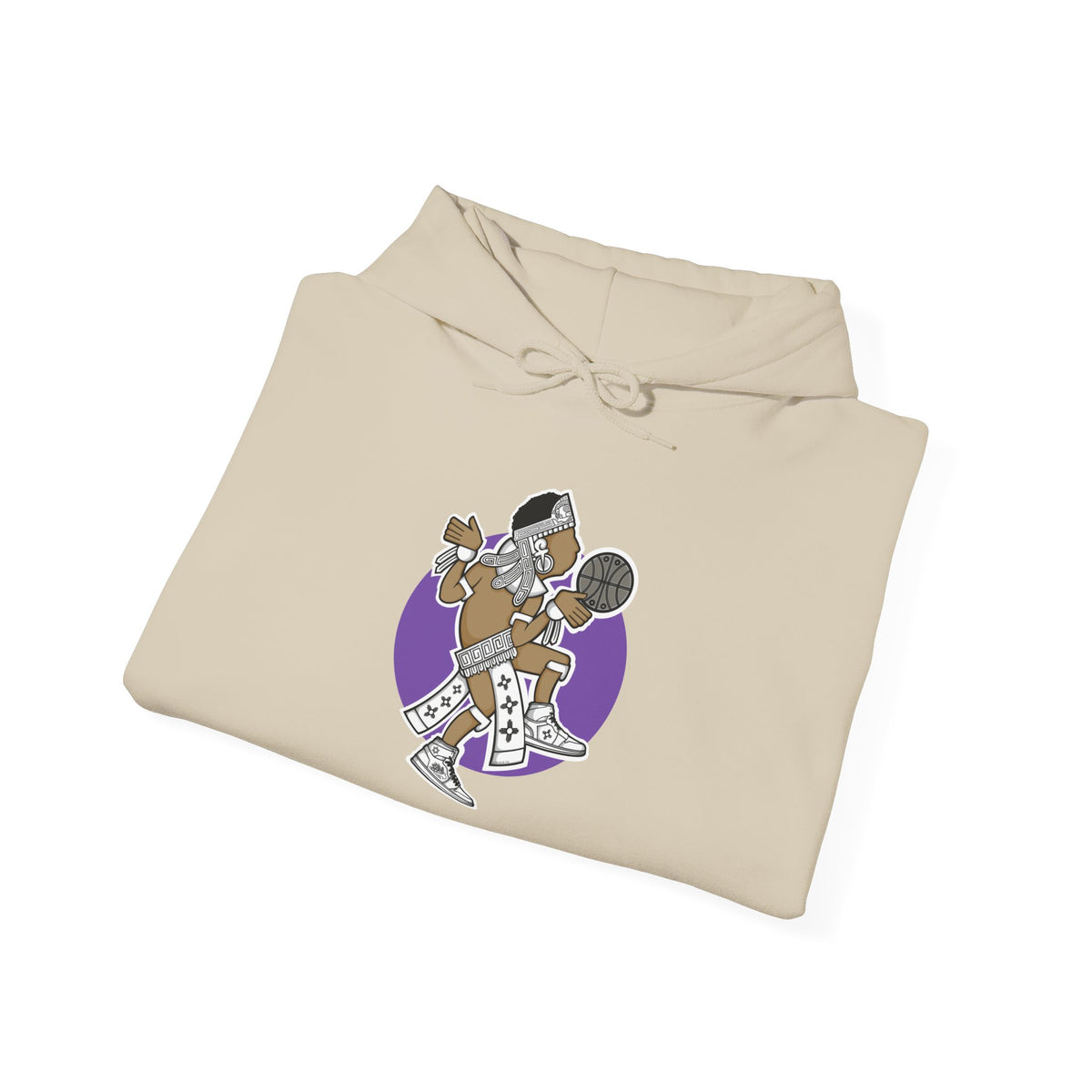 Aztec Hooper (Purple) – Original Aztec Wear Basketball Fleece Hoodie