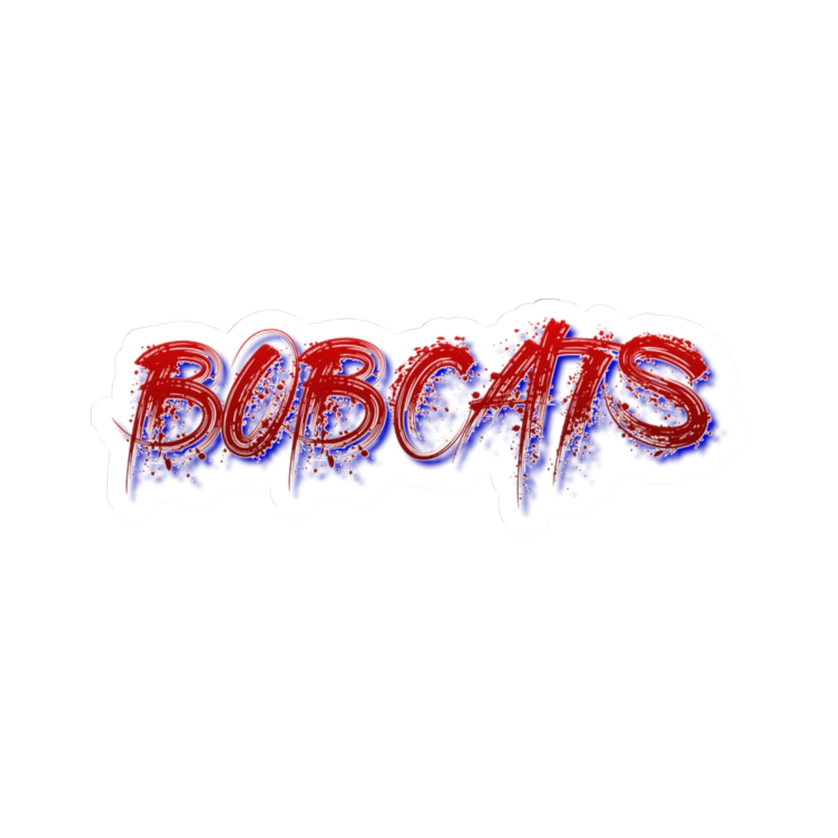 McCurdy Bobcats Kiss-Cut Sticker
