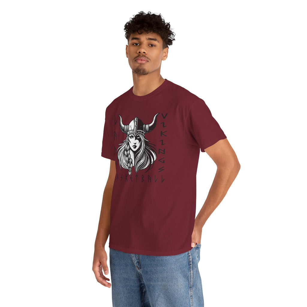 Valley Lady Vikings Basketball Norse Warrior Spirit T-Shirt