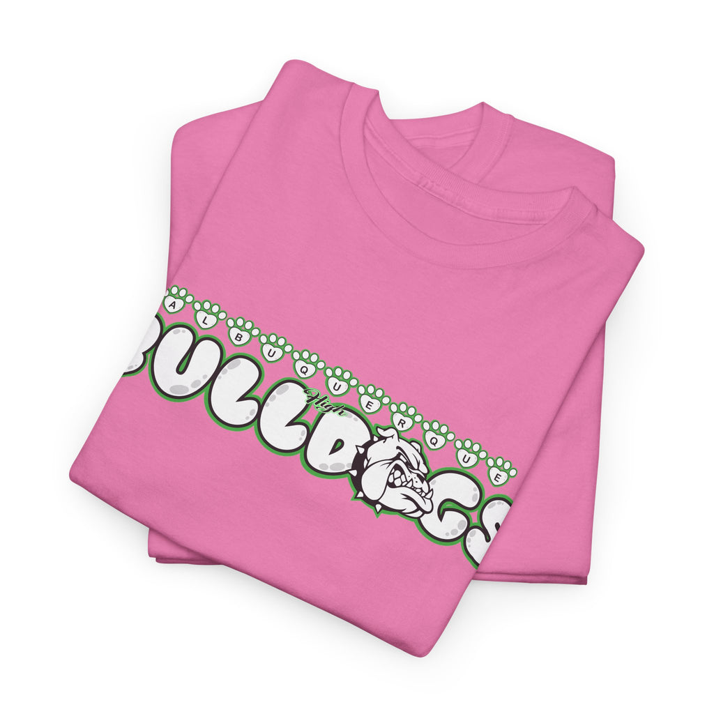 Albuquerque Bulldogs Retro Bubble Letter Spirit T-Shirt