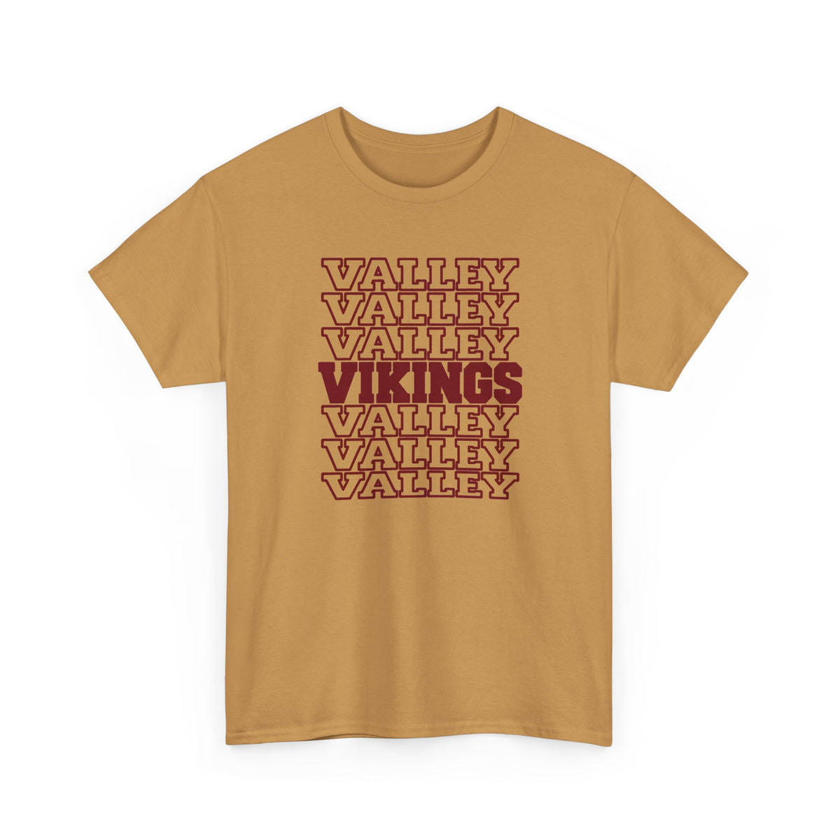 Valley Vikings Repeating Varsity Spirit T-Shirt