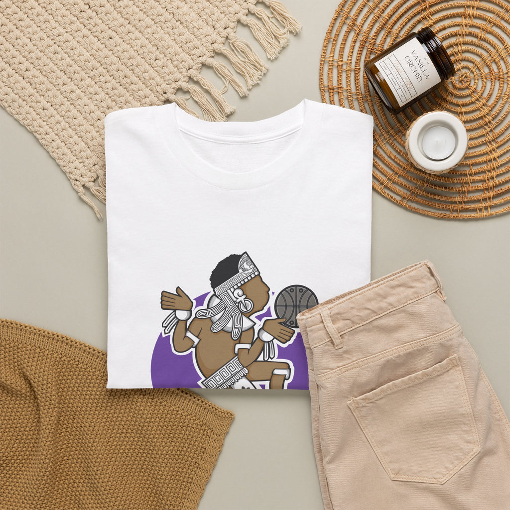 Aztec Hooper (Purple) – Original Aztec Wear Basketball T-Shirt